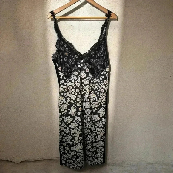 Zara daisy floral slip lace dress S - Picture 2 of 6